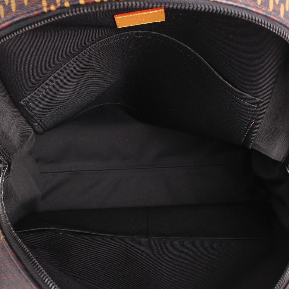louis vuitton backpack kno LOUIS VUITTON Campus Backpack Brown Coated Canvas