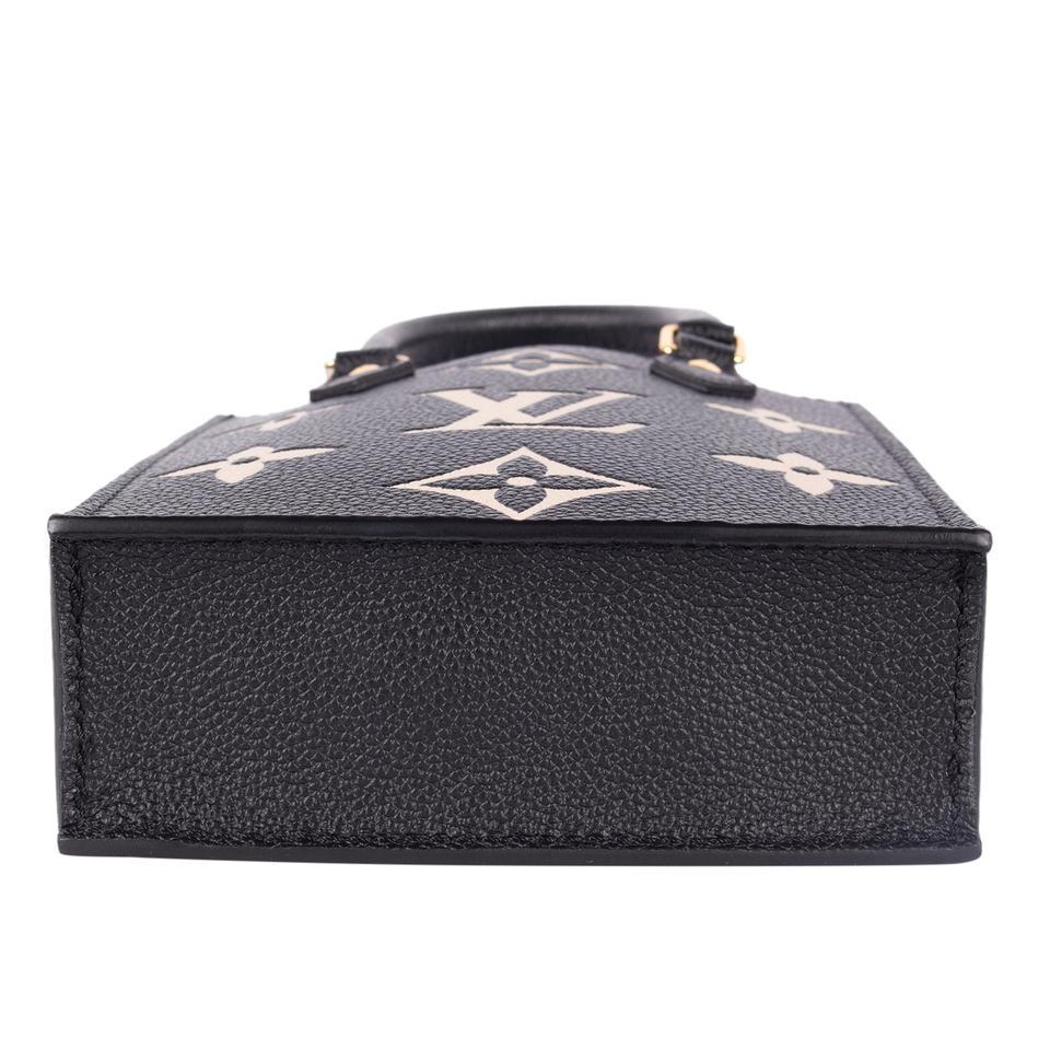 Louis Vuitton Petit Sac Plat Black Leather ref.273269 - Joli Closet