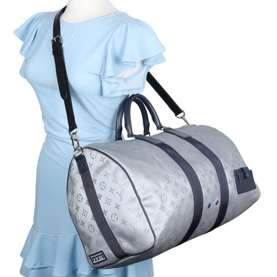 Monogram Satellite Keepall Bandouliere 50