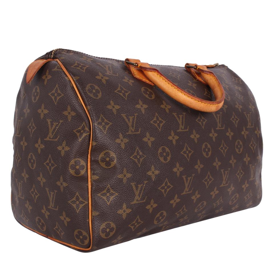 Louis Vuitton Monogram Canvas Speedy 35