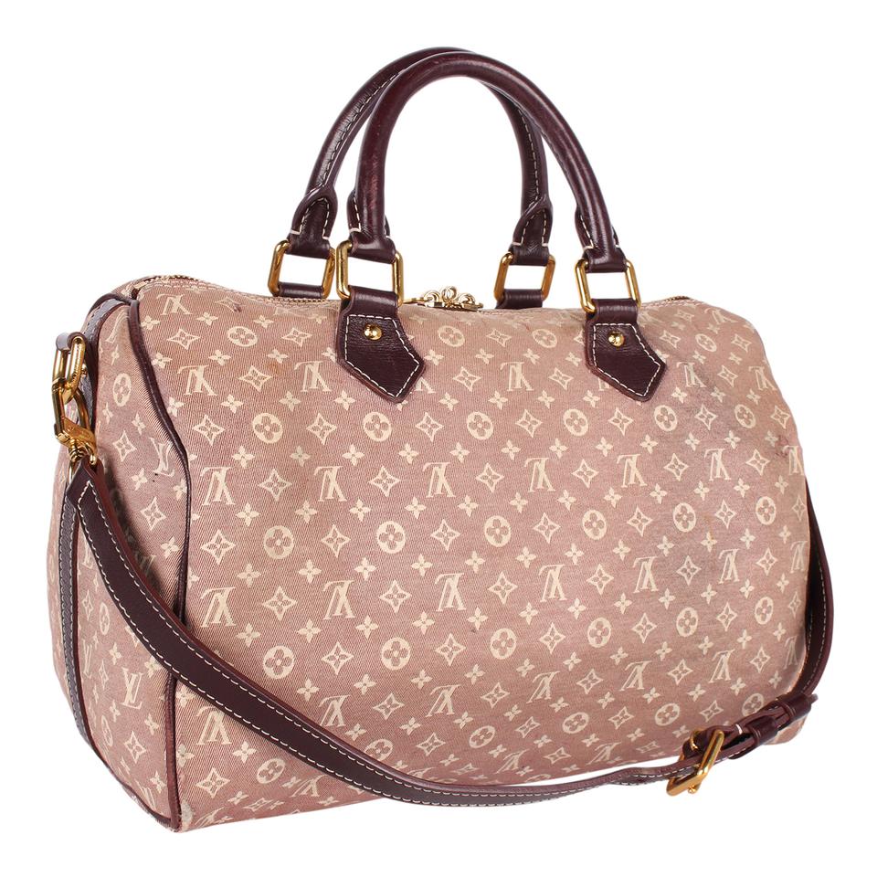 Monogram Mini Lin Speedy Bandouliere Satchel (Authentic Pre-Owned) in 2023