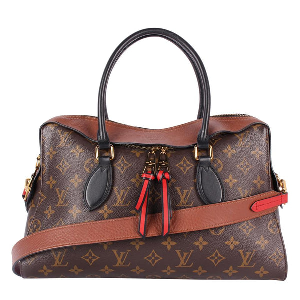 Louis Vuitton Tuileries Hobo Monogram Canvas with Leather at