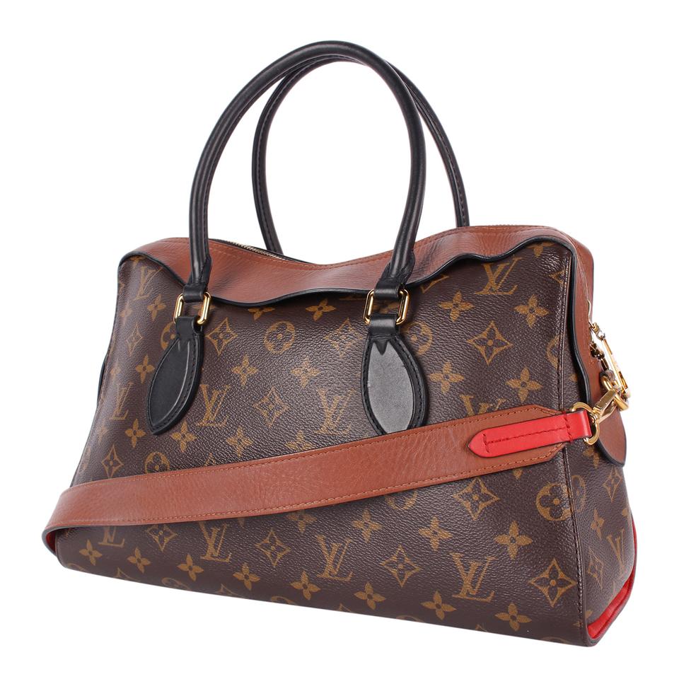 Louis Vuitton Top Handle Tuileries Monogram Brown/Red in Canvas/Leather  with Gold-tone - US
