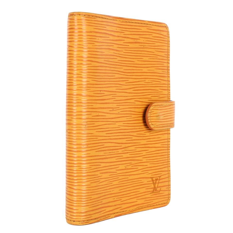 Louis Vuitton Tassil Yellow Epi Leather Mini Agenda/Address Book