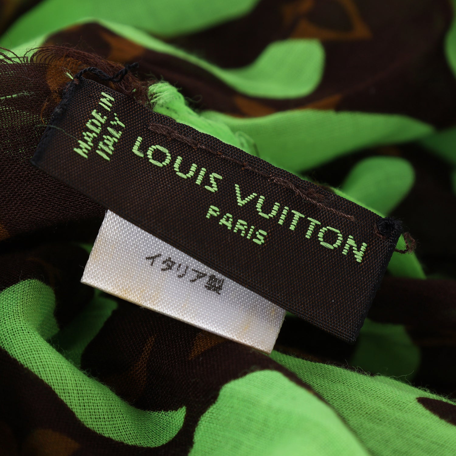 Louis Vuitton // Brown Stephen Sprouse Graffiti Animal Print Scarf – VSP  Consignment