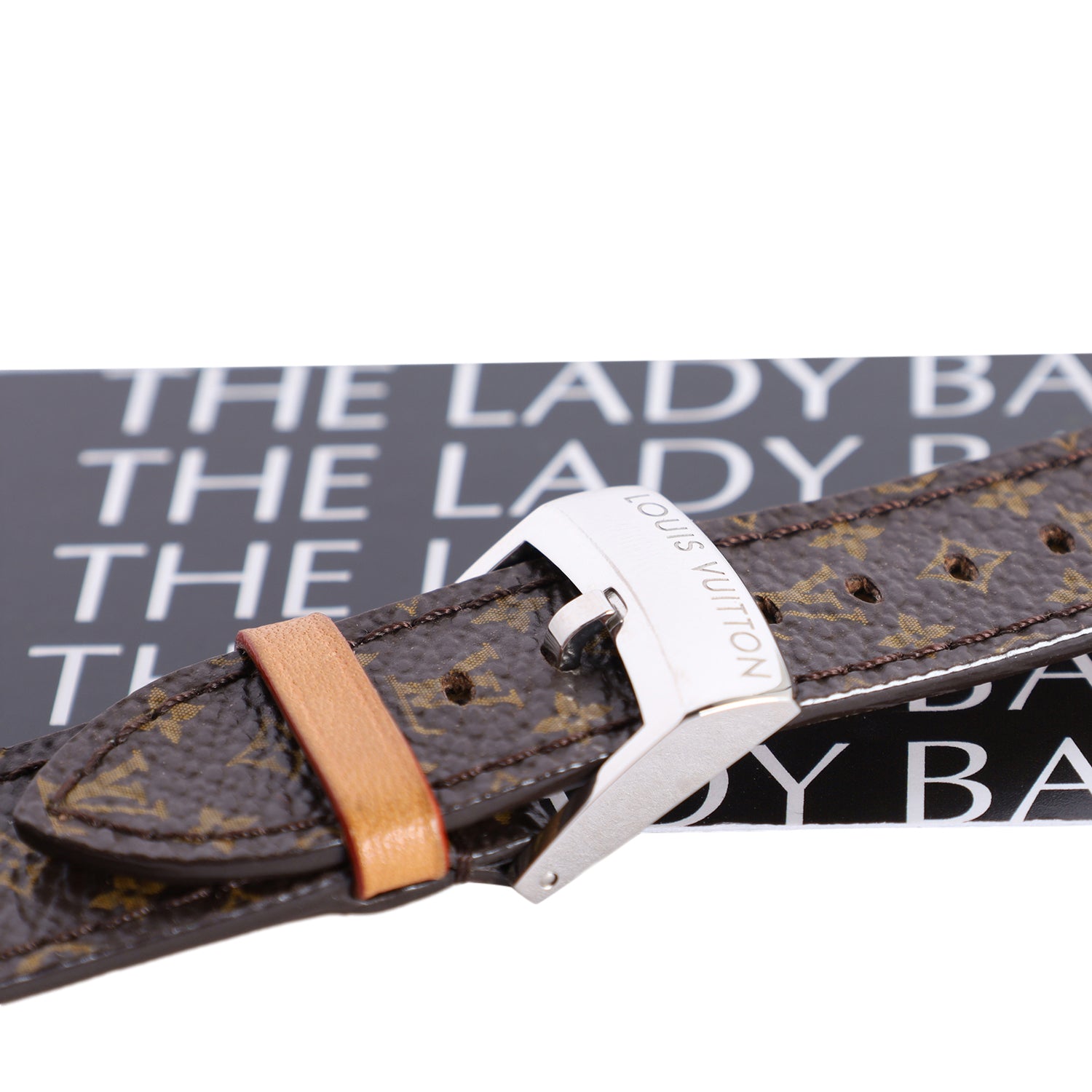 LOUIS VUITTON Monogram Tambour 10mm Watch Strap 1195986