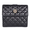 CC Quilted Leather Double Sided Wallet (Authentic Pre-Owned)