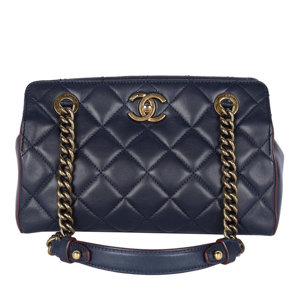 CHANEL  Cambon Line Quilted CC Cross Body Bag – SECOND OCEAN SECRET STORE