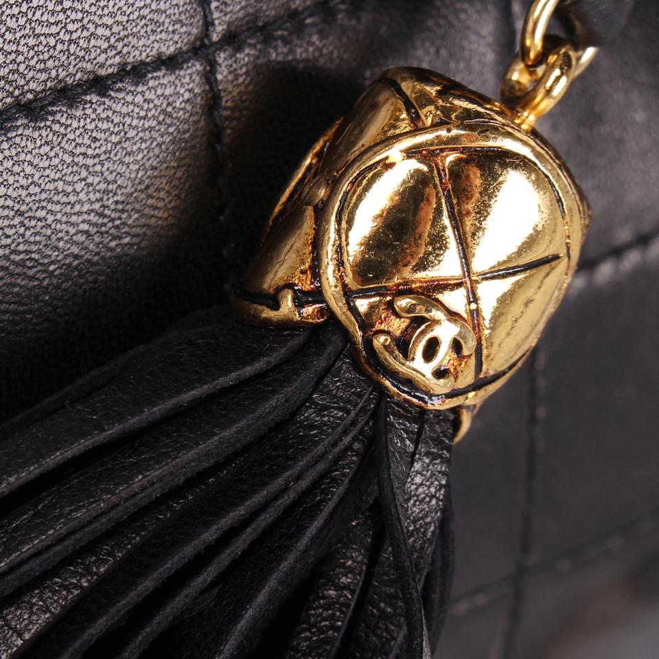 Chanel Pre Owned 1990 Quilted Fringe Shoulder Bag - ShopStyle
