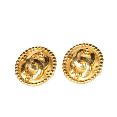 CC 24kt Gold Clip-On Earrings