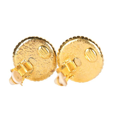CC 24kt Gold Clip-On Earrings