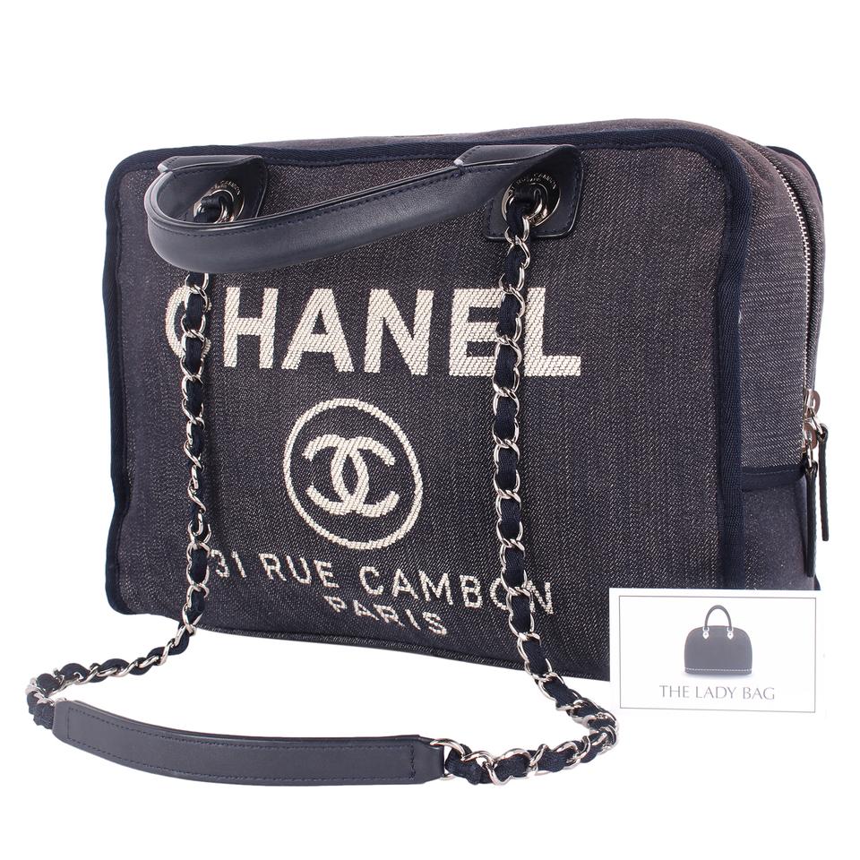 Chanel Canvas Tote Bag