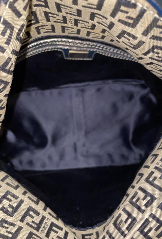 Fendi Pre-owned Zucchino Mamma Baguette Shoulder Bag