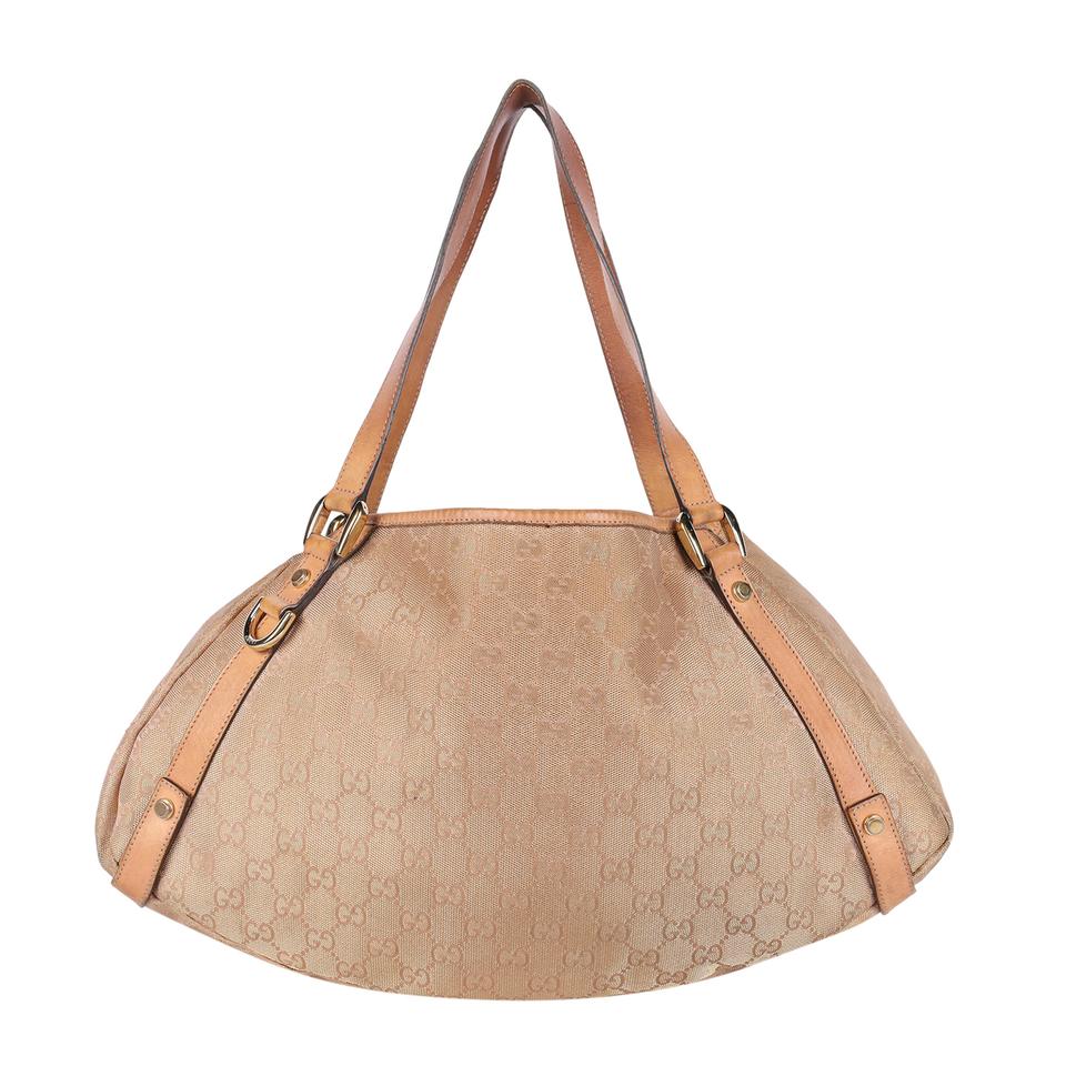 Gucci GG canvas Medium Abbey Hobo - Neutrals Shoulder Bags, Handbags -  GUC1360496