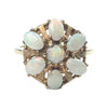 Yellow Gold and Opal Ring (Authentic Pre-Owned)