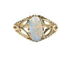 Yellow Gold and Opal Ring (Authentic Pre-Owned)