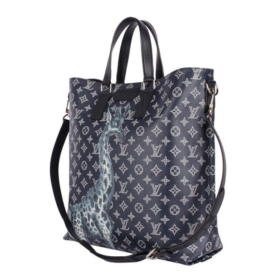 Louis Vuitton 2017 Pre-owned Chapman Brothers Tote Bag - Blue