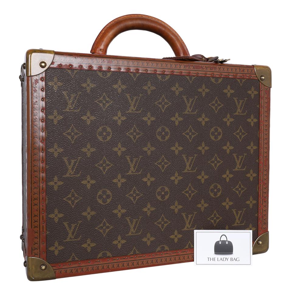 Louis Vuitton Monogram Hard Trunk Bag Brown