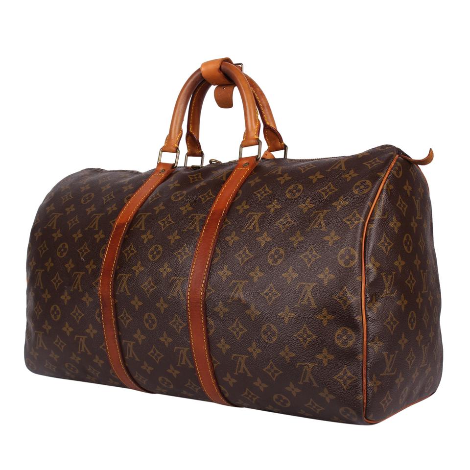 Lot - Louis Vuitton Keepall 50 Travel Bag, 1983