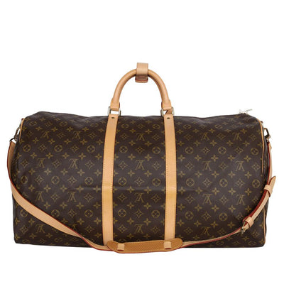 Keepall 60 Brown Monogram Canvas Bandouliere