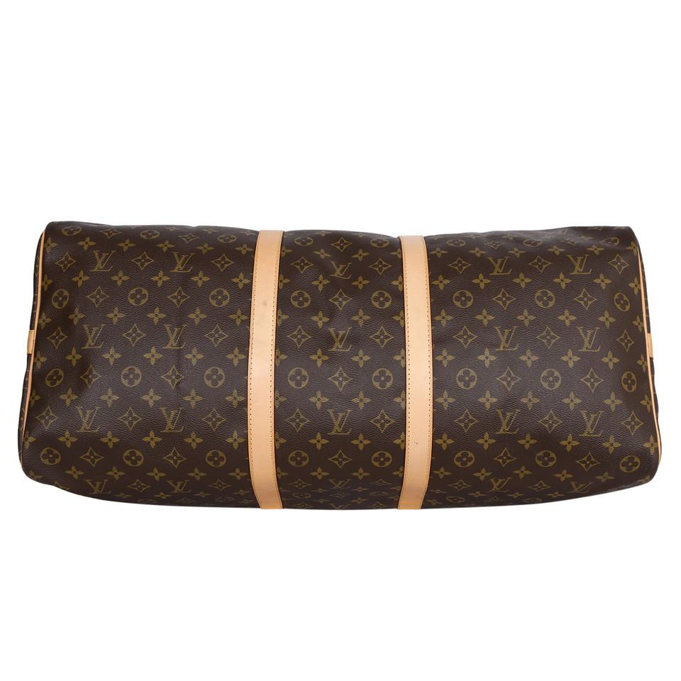 Louis Vuitton Keepall Leather Exterior Bags & Handbags for Women, Authenticity Guaranteed