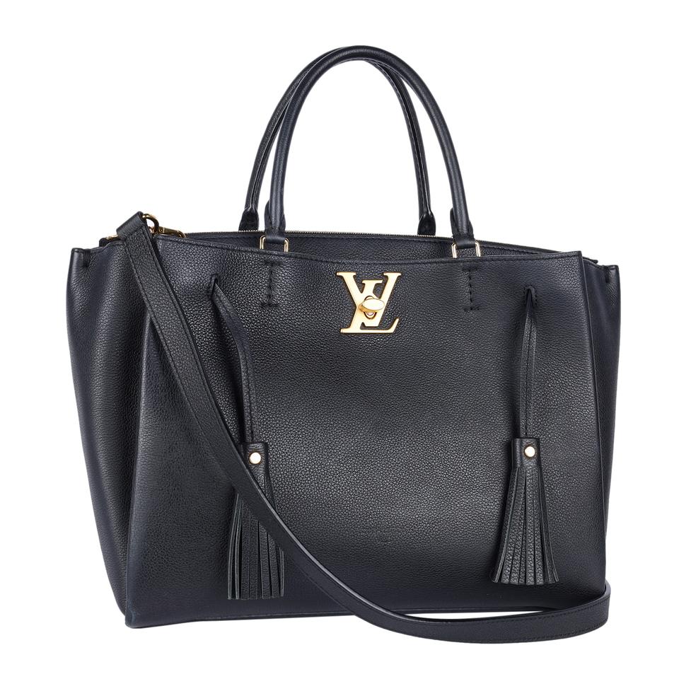 Roman leather satchel Louis Vuitton Black in Leather - 32586402