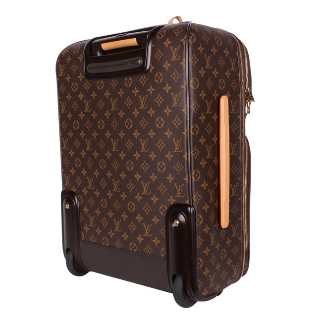Louis Vuitton Pegase 55 Roller Suitcase (Authentic Pre-Owned) Leather  Travel Bag 