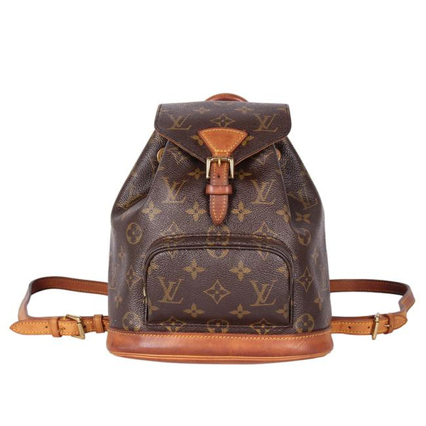 Louis Vuitton Montsouris Backpack PM, Turtle Dove Empreinte Leather,  Preowned in Dustbag WA001