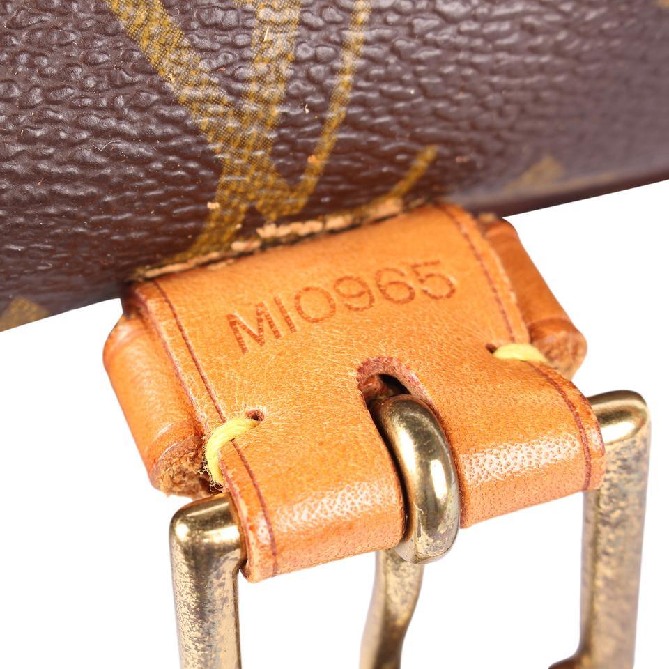 Authentic Louis Vuitton Monogram Montsouris GM Backpack M51135 N1320YTS412