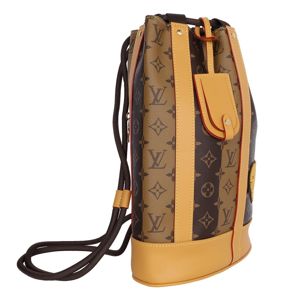 Louis Vuitton Monogram Randonnee GM w/ Pouch - Brown Backpacks