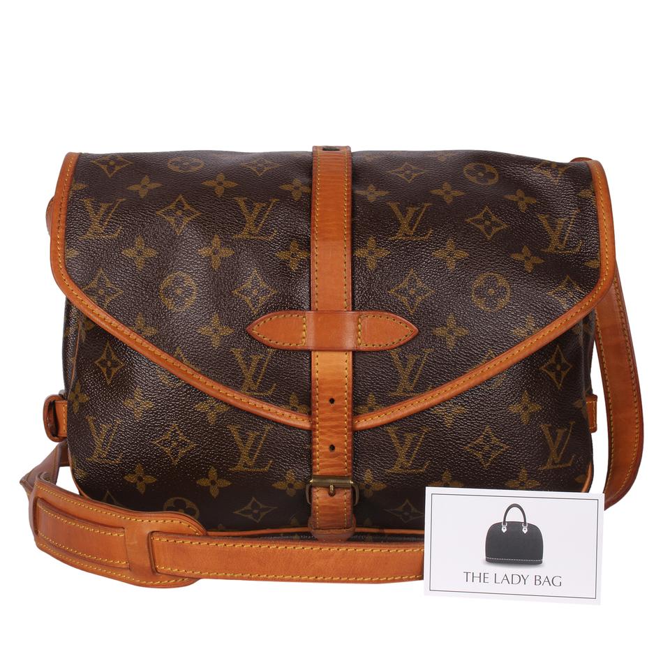 Louis Vuitton, Bags, Like New Louis Vuitton Monogram Saumur 3