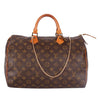 Brown Monogram Speedy 35 (Authentic Pre-Owned)