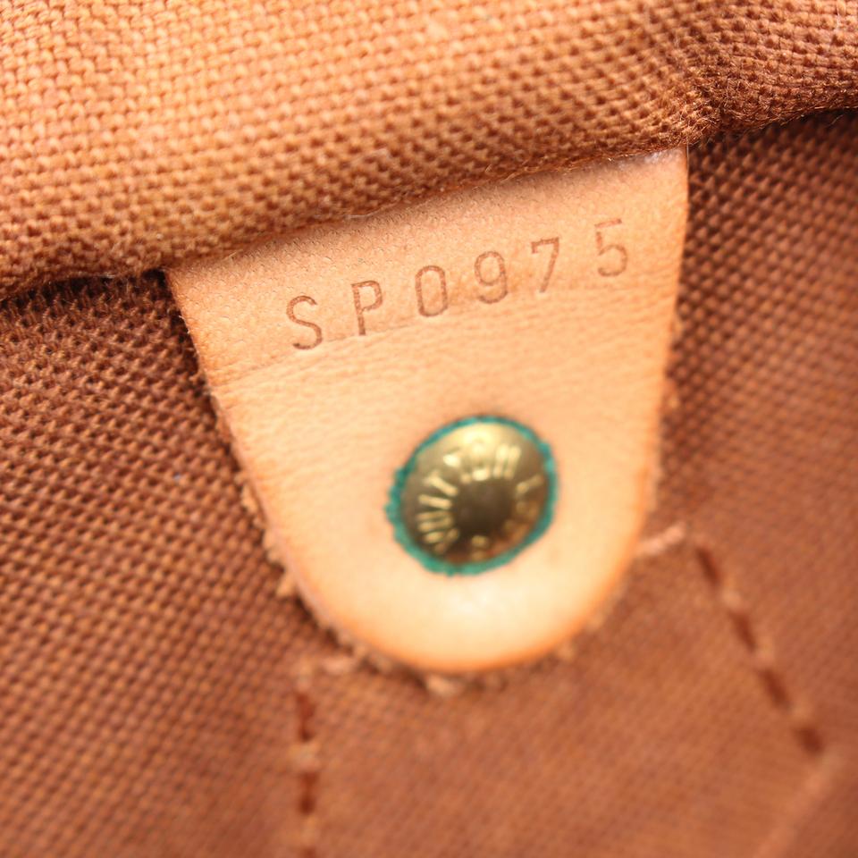 Authentic Louis Vuitton Monogram Speedy 40 Hand Boston Bag M41522 LV K2113
